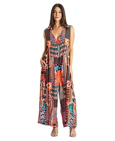 La Moda Clothing Women's Wide Leg Jumpsuit