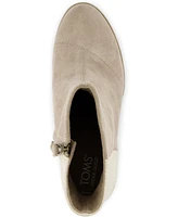Toms Women's Evelyn Stacked Block Heel Booties