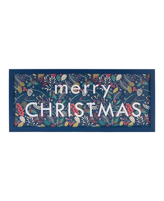 Slickblue Wood Merry Christmas Sign 30"l