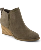 Toms Women's Kaia Wedge Booties