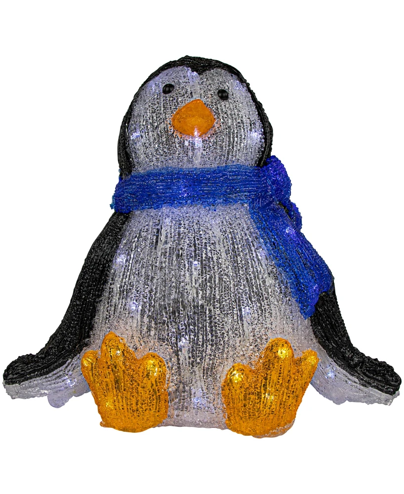 Northlight Led Acrylic Baby Penguin Christmas Display