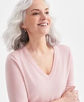 Style & Co Women's V-Neck Sweater, Created for Macy's