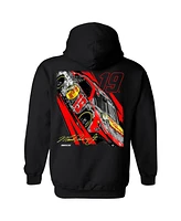 Joe Gibbs Racing Team Collection Men's Black Martin Truex Jr Bass Pro Shops Car Pullover Hoodie