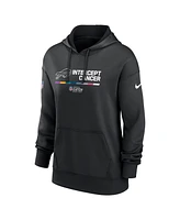 Nike Women's Black Buffalo Bills 2022 Nfl Crucial Catch Therma Performance Pullover Hoodie