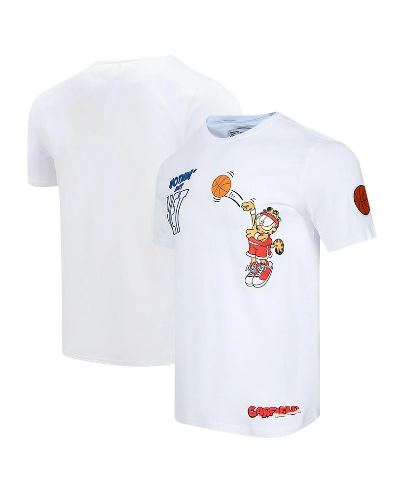 Freeze Max Men's White Garfield Nothin' but Net T-Shirt