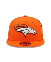 New Era Men's x Alpha Industries Orange Denver Broncos 59FIFTY Fitted Hat