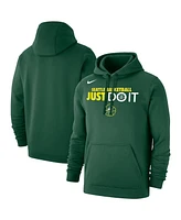 Nike Men's and Women's Green Seattle Storm Just Do It Club Pullover Hoodie