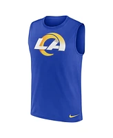 Nike Men's Royal Los Angeles Rams Blitz Legend Muscle Perform Tank Top