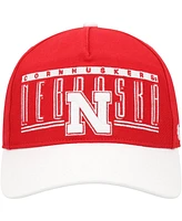 '47 Brand Men's Scarlet Nebraska Huskers Double Header Hitch Adjustable Hat