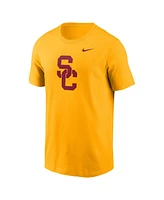 Nike Men's Gold Usc Trojans Primetime Evergreen Logo T-Shirt