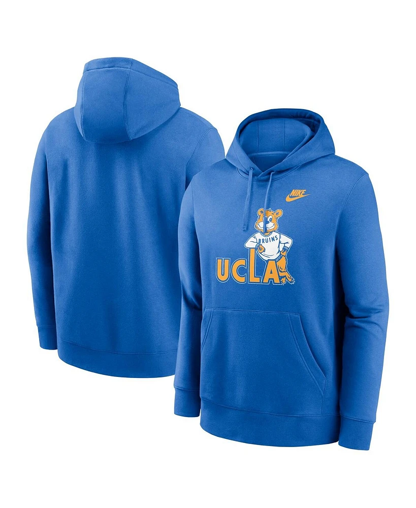 Nike Men's Ucla Bruins Legacy Logo Club Fleece Pullover Hoodie