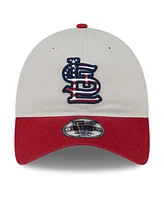 Men's New Era Red St. Louis Cardinals Fourth of July 9TWENTY Adjustable Hat