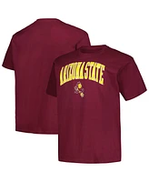 Champion Men's Maroon Arizona State Sun Devils Big Tall Arch Over Logo T-Shirt