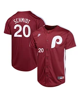 Nike Big Boys and Girls Mike Schmidt Burgundy Philadelphia Phillies Cooperstown Collection Limited Player Jersey