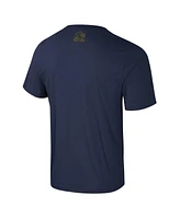 Colosseum Men's Navy Notre Dame Fighting Irish Color Pop Active Blend T-Shirt