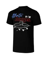 Round21 Men's and Women's Black Atlanta Dream Hoops T-Shirt