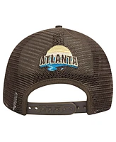 Pro Standard Men's Cream/Brown Atlanta Hawks Glint Sunset Snapback Hat