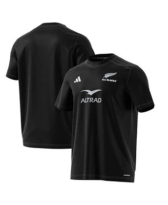 Adidas Men's Black New Zealand Rugby 2024/25 Aeroready T-Shirt