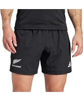 Adidas Men's Black New Zealand Rugby 2024/25 Home Training Shorts