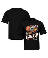 Joe Gibbs Racing Team Collection Big Boys and Girls Black Martin Truex Jr Bass Pro Shops Backstretch T-Shirt