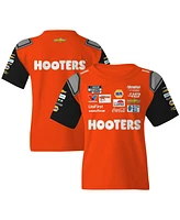 Hendrick Motorsports Team Collection Big Boys and Girls Orange/Black Chase Elliott Hooters Uniform T-Shirt