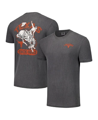 Image One Men's and Women's Black Texas Longhorns Hyper Local Rodeo Arc T-Shirt