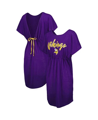 G-iii 4Her by Carl Banks Women's Purple Minnesota Vikings Versus Swim Cover-Up