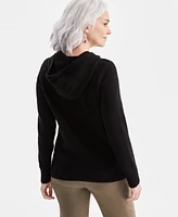 Style & Co Women's Luxe Soft Hooded Sweater, Created for Macy's