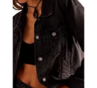 Free People Rumors Denim Jacket