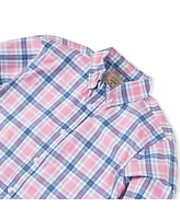 Hope & Henry Mens' Organic Poplin Button Down Shirt