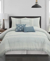 Stratford Park Clarion Clip Jacquard Comforter Sets