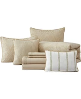 Stratford Park Sheridan Damask 10-Pc. Comforter Set