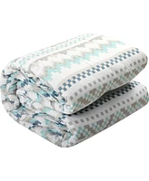 Closeout! Stratford Park Nereida Geometric 6-Pc. Comforter Set