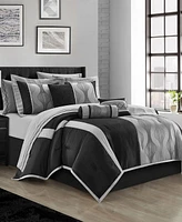 Stratford Park Kath Geometric 15-Pc. Comforter Set, California King