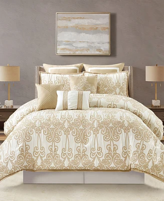 Stratford Park Dilona Scroll 9-Pc. Comforter Set