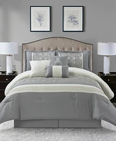 Stratford Park Charley Damask 7-Pc. Comforter Set