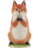 Certified International Woodland Critters 3-d Fox Teapot