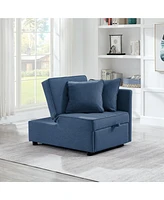 Streamdale Furniture 4-in-1 Sofa Bed: Recliner, Couch, Sleeper, Loveseat