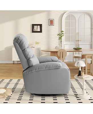 Simplie Fun Cozy Recliner: Swivel, Rock, Recline