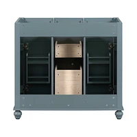 36" Bathroom Vanity Cabinet with Drawers & Soft-Close Doors