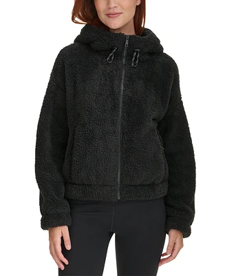 Calvin Klein Performance Women's Hooded Sherpa Jacket