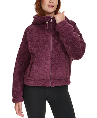 Calvin Klein Performance Women's Hooded Sherpa Jacket