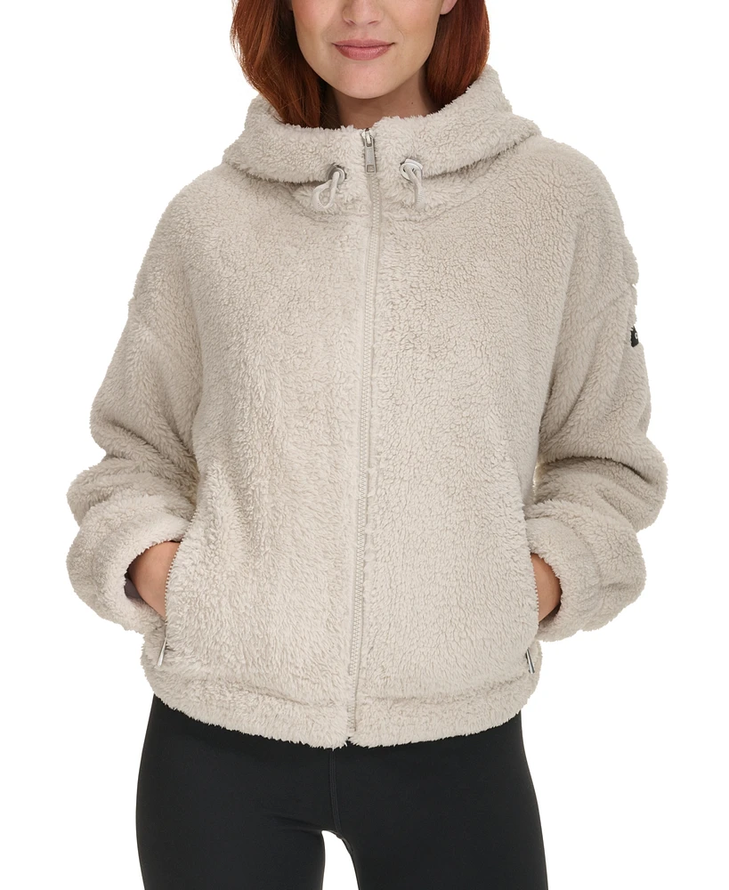 Calvin Klein Performance Women's Hooded Sherpa Jacket