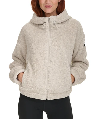 Calvin Klein Performance Women's Hooded Sherpa Jacket