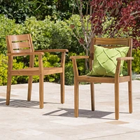 Acacia Wood Dining Chair: Durable, Comfortable, And Stylish