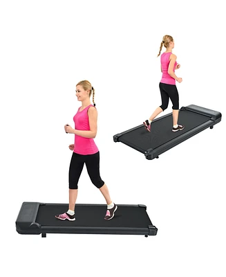 Simplie Fun 300 lb Capacity Desk Treadmill: Walk or Run at Home