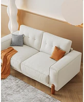 Streamdale Furniture Modern Chenille Sofa: Comfort and Style for Small Spaces