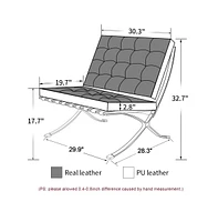 Streamdale Furniture Pu Chair for Indoor Use