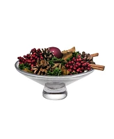 40th Anniversary Glass Decorative Bowl