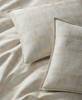 Hotel Collection Stucco Plaid 3-Pc. Comforter Set, King, Exclusively at Macy's